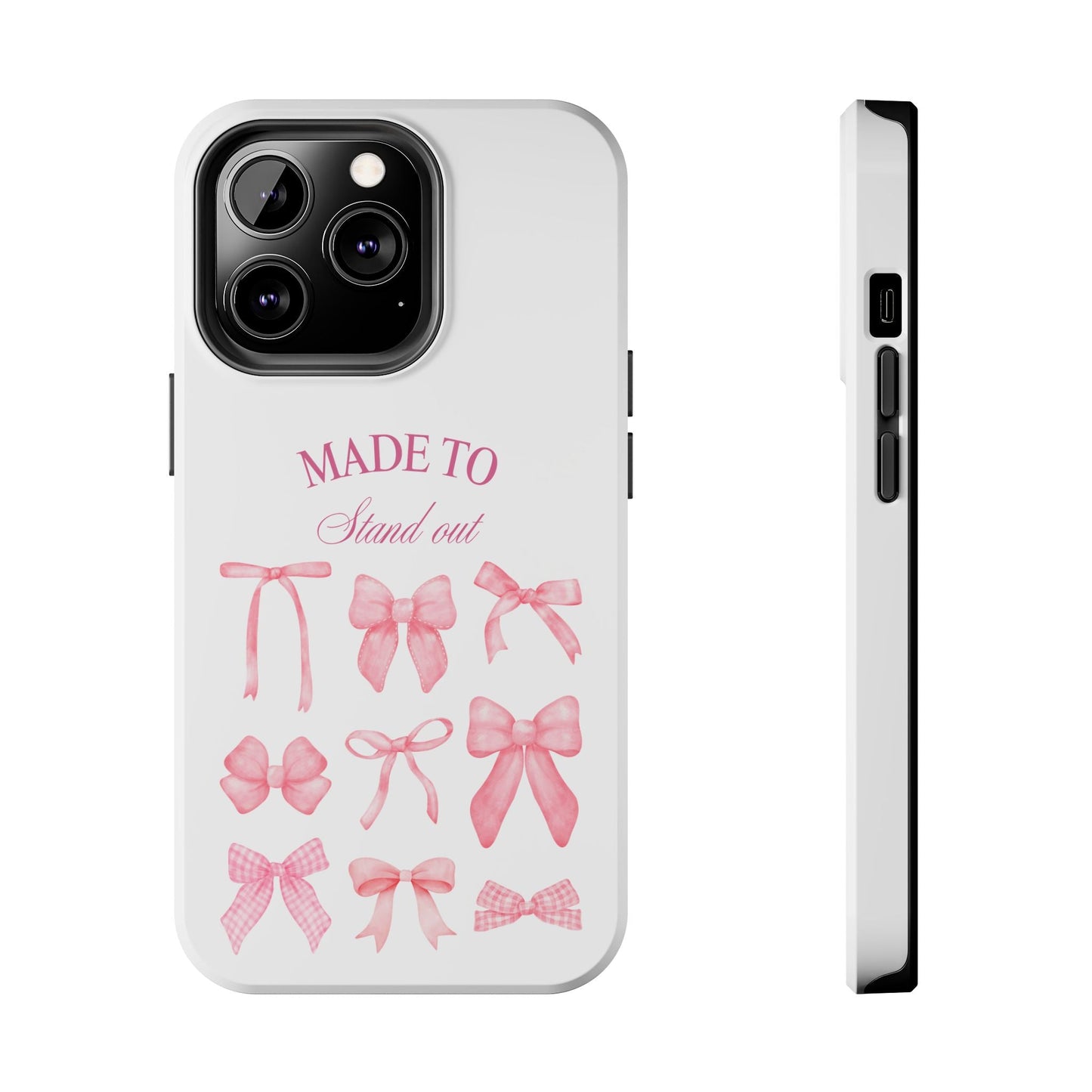 Trendy Phone Cases with Cute Bow Design Printify