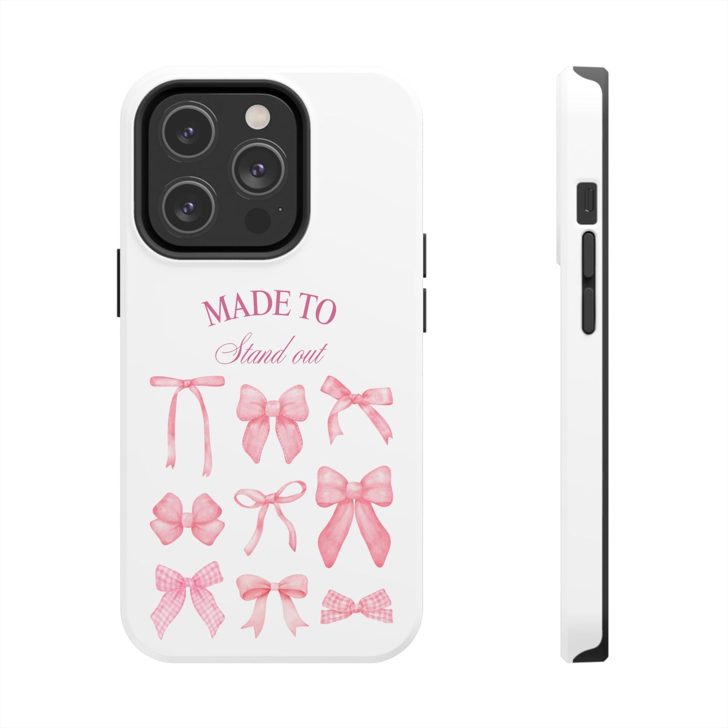 Trendy Phone Cases with Cute Bow Design Printify