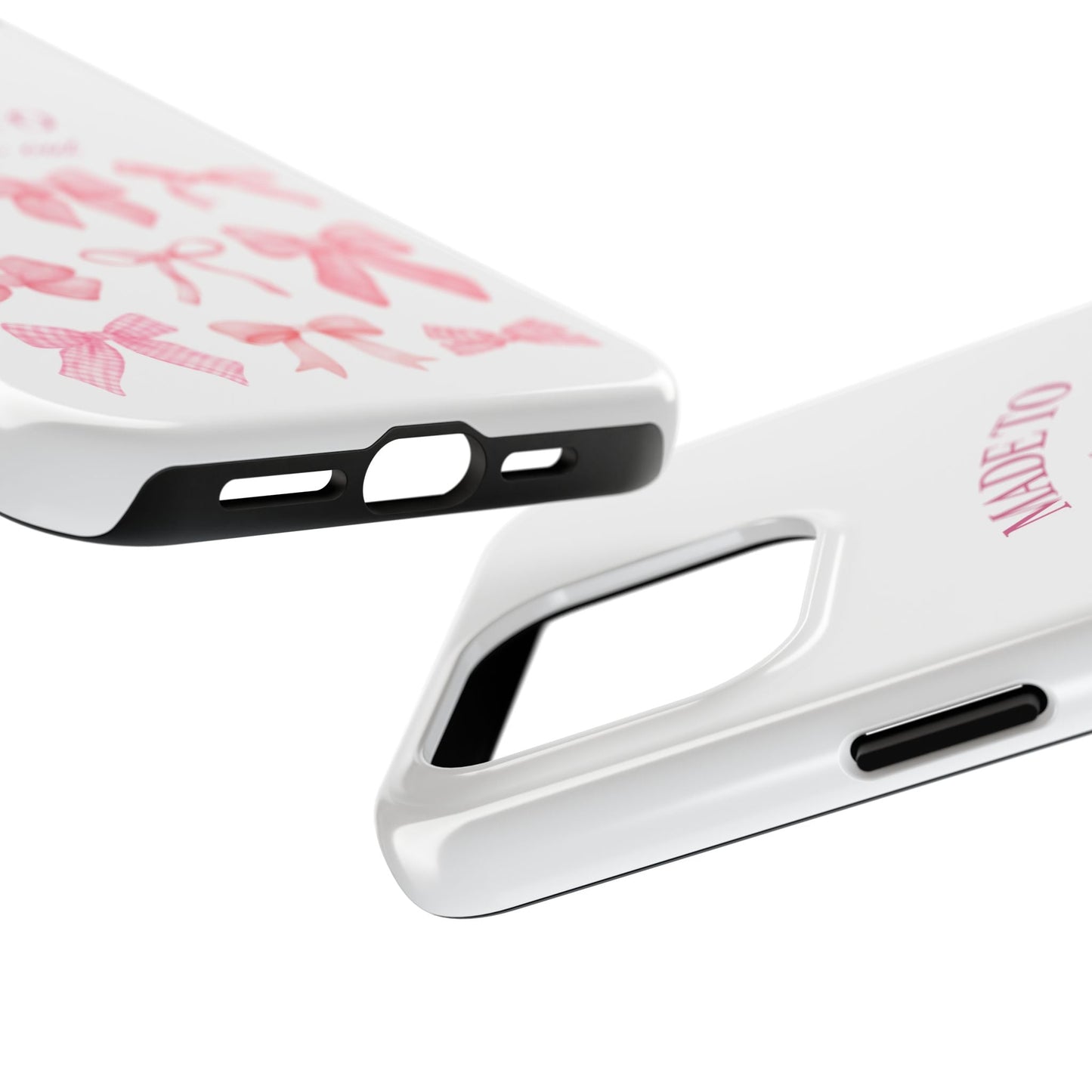 Trendy Phone Cases with Cute Bow Design Printify