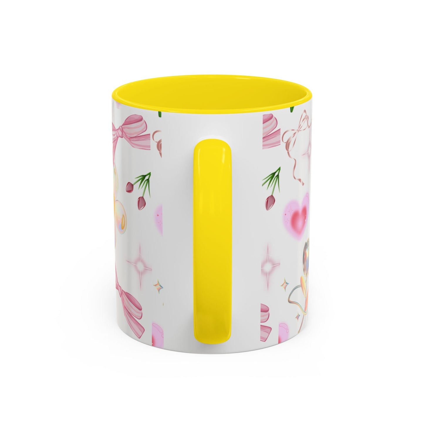 Whimsical Floral Coffee Mug with Butterfly, Cute Gift for Friends, Perfect for Birthdays, Inspirational Drinkware, Home Decor, Daily Use Printify