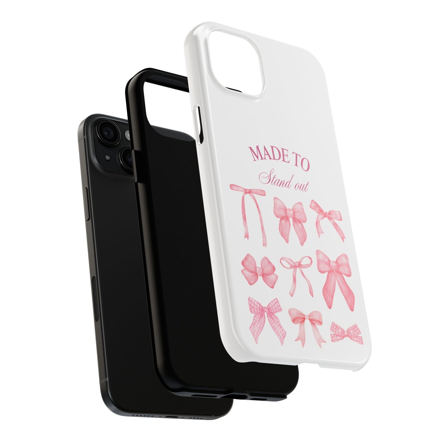 Trendy Phone Cases with Cute Bow Design Printify