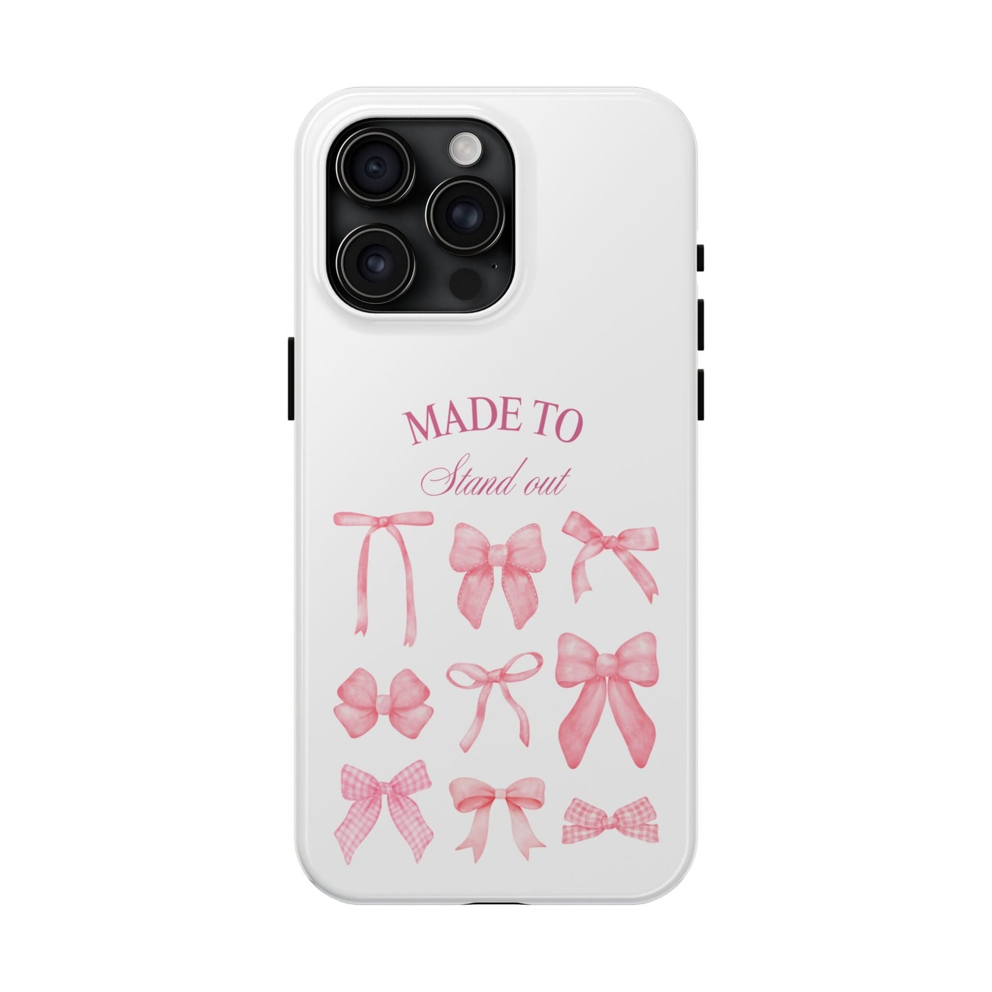 Trendy Phone Cases with Cute Bow Design Printify