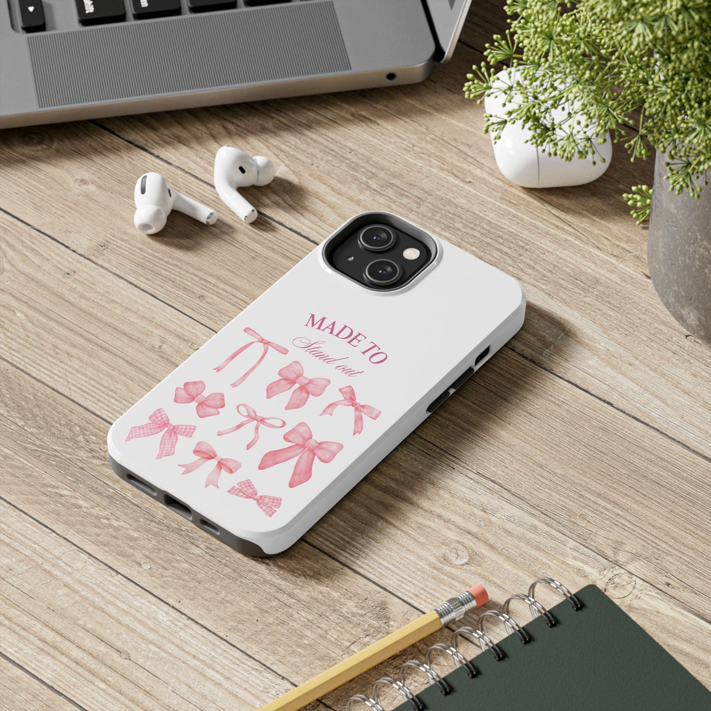 Trendy Phone Cases with Cute Bow Design Printify