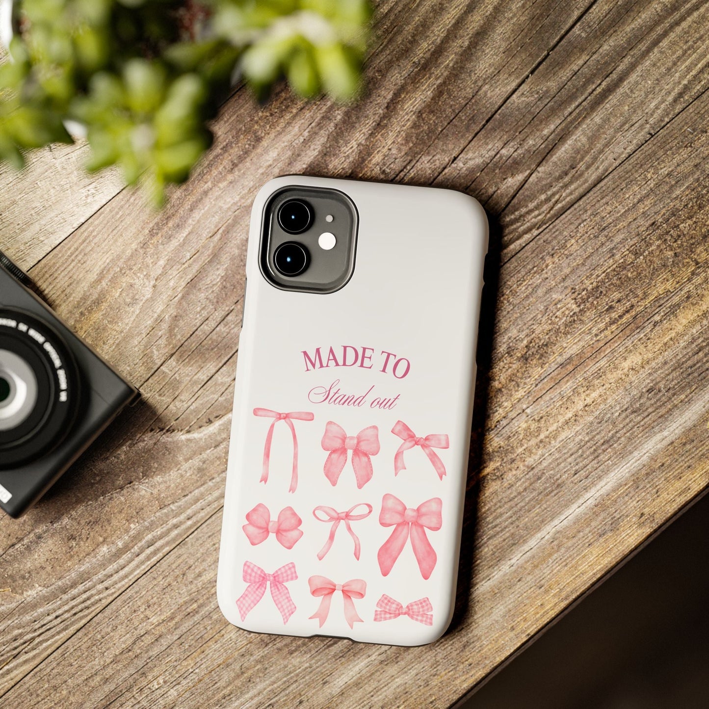 Trendy Phone Cases with Cute Bow Design Printify