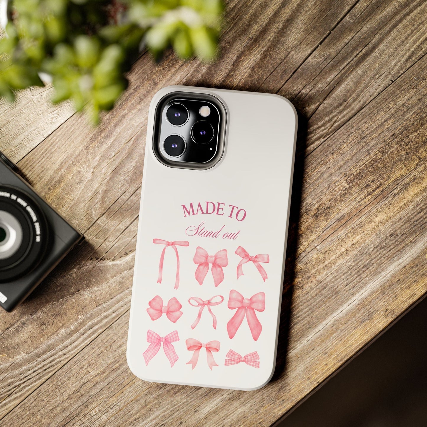 Trendy Phone Cases with Cute Bow Design Printify