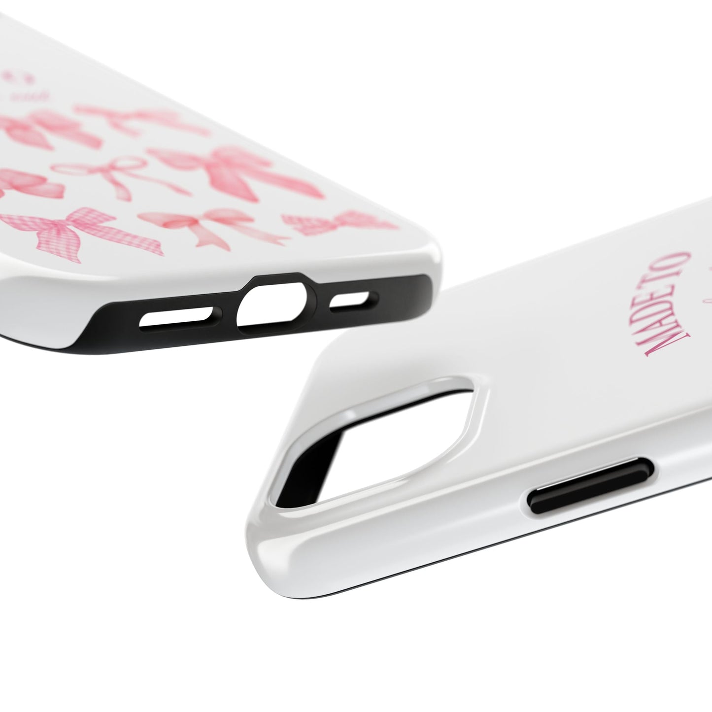 Trendy Phone Cases with Cute Bow Design Printify