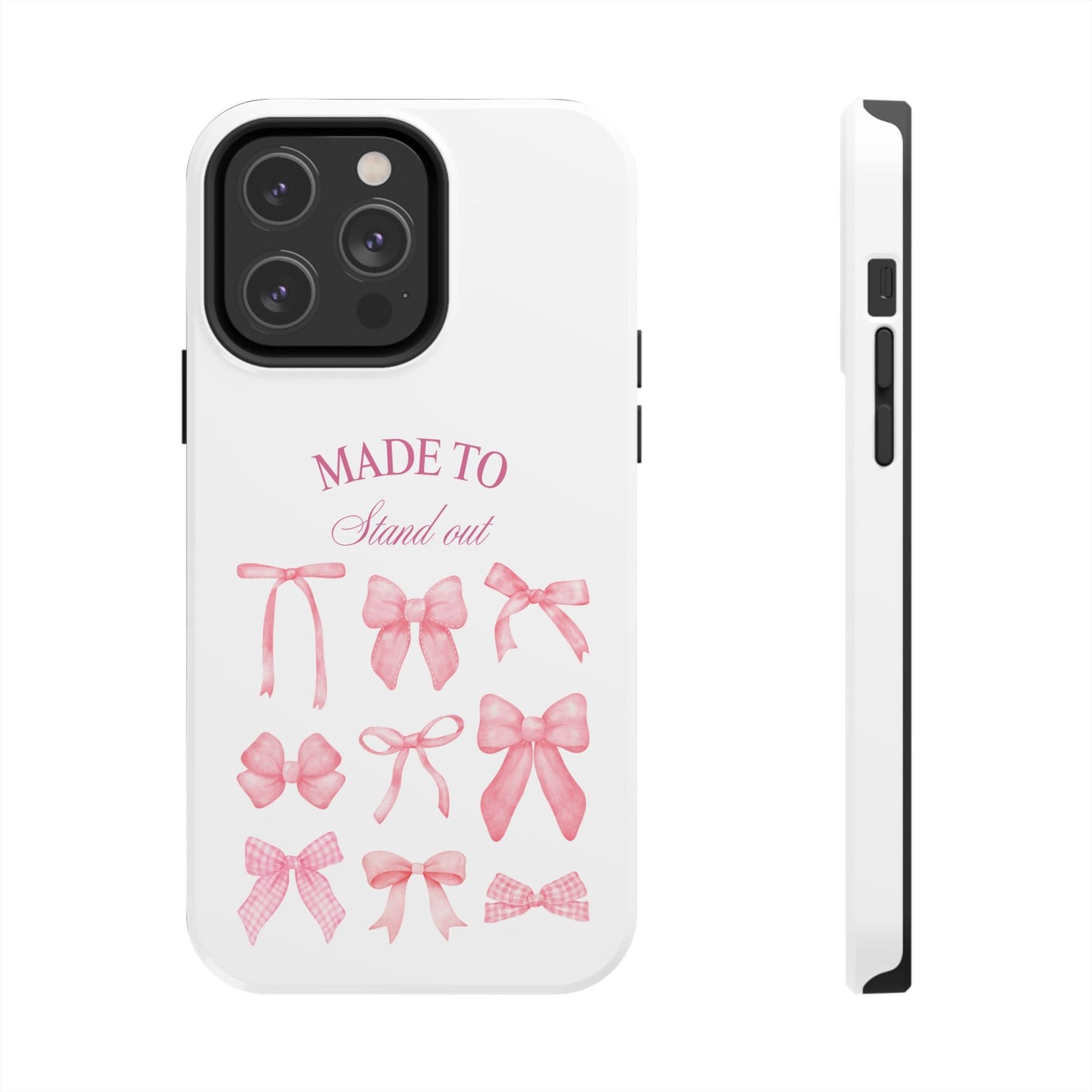 Trendy Phone Cases with Cute Bow Design Printify