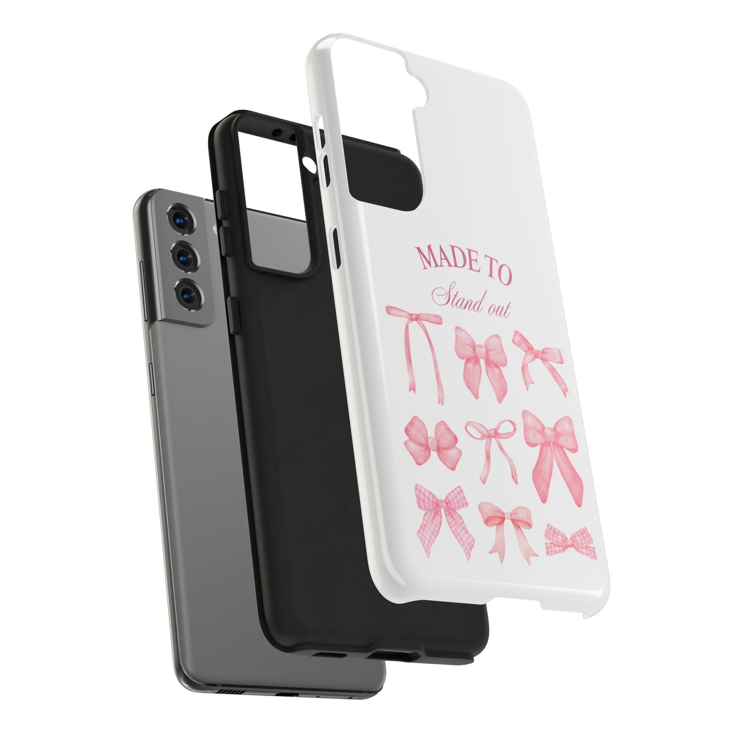 Trendy Phone Cases with Cute Bow Design Printify