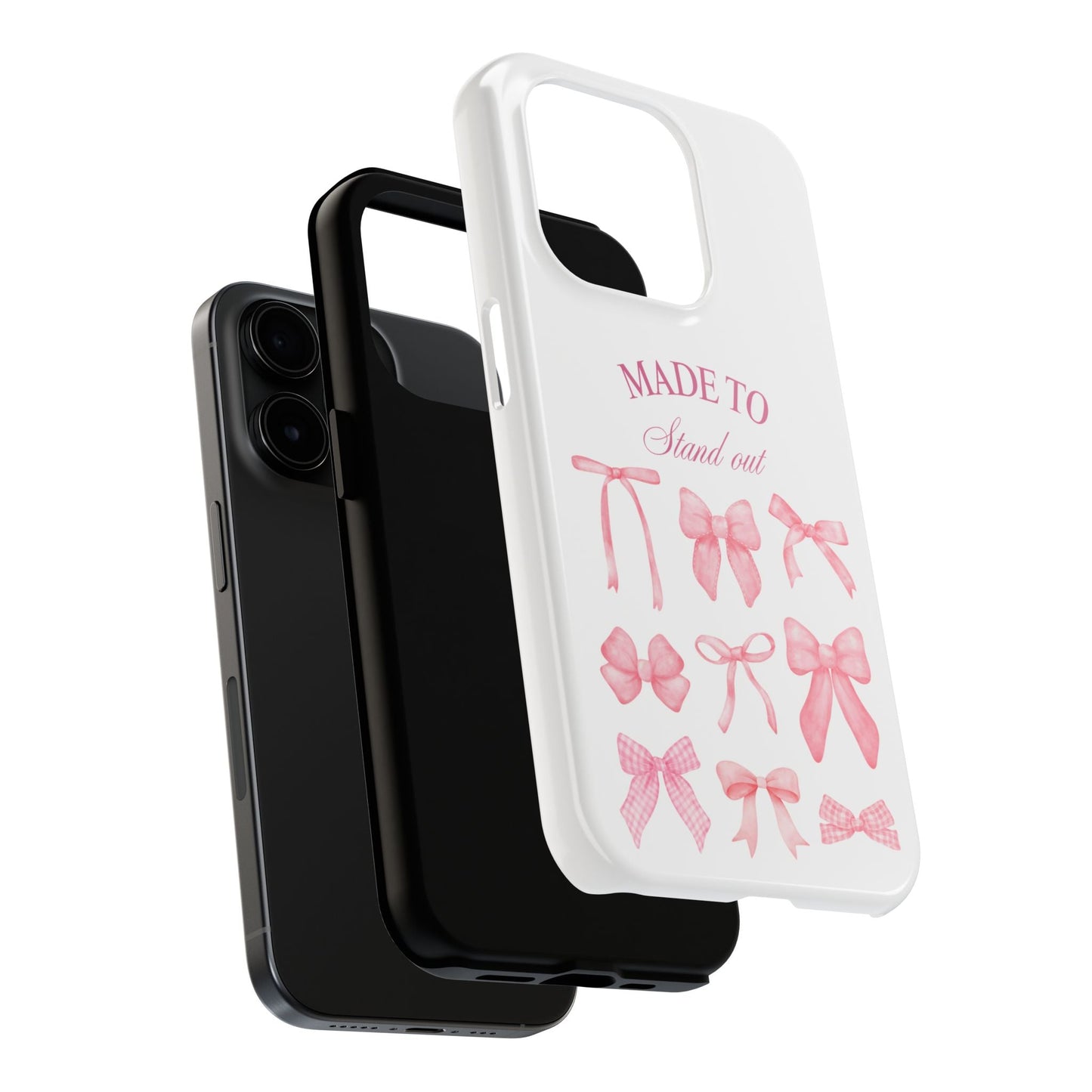 Trendy Phone Cases with Cute Bow Design Printify