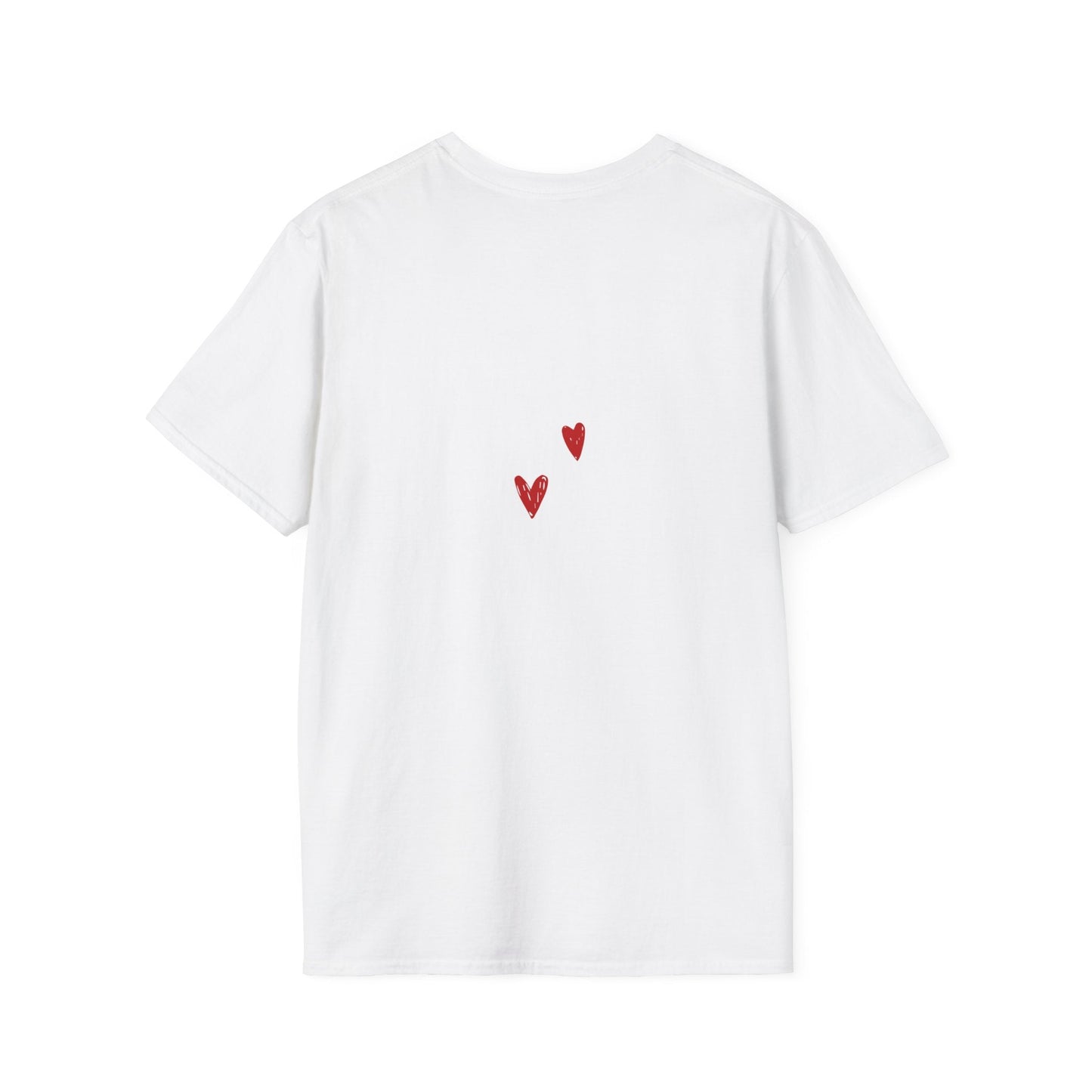 Cute Heart Tee, Casual Gift, Comfortable Everyday Wear, Heart Shirt Printify