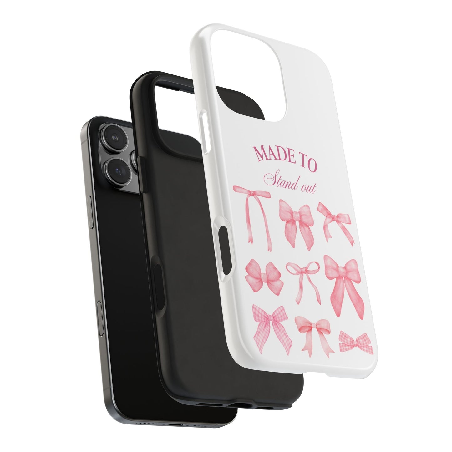 Trendy Phone Cases with Cute Bow Design Printify