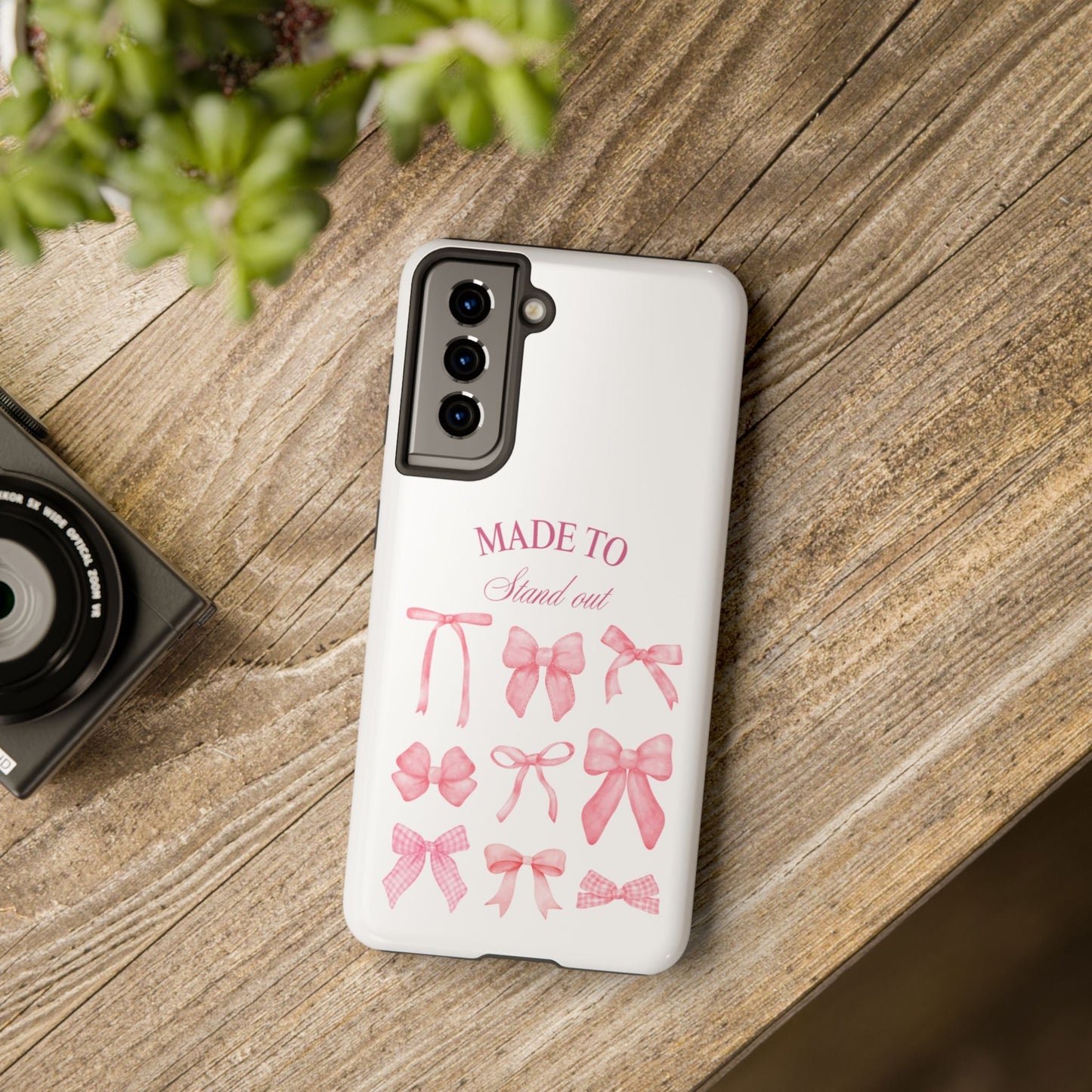 Trendy Phone Cases with Cute Bow Design Printify