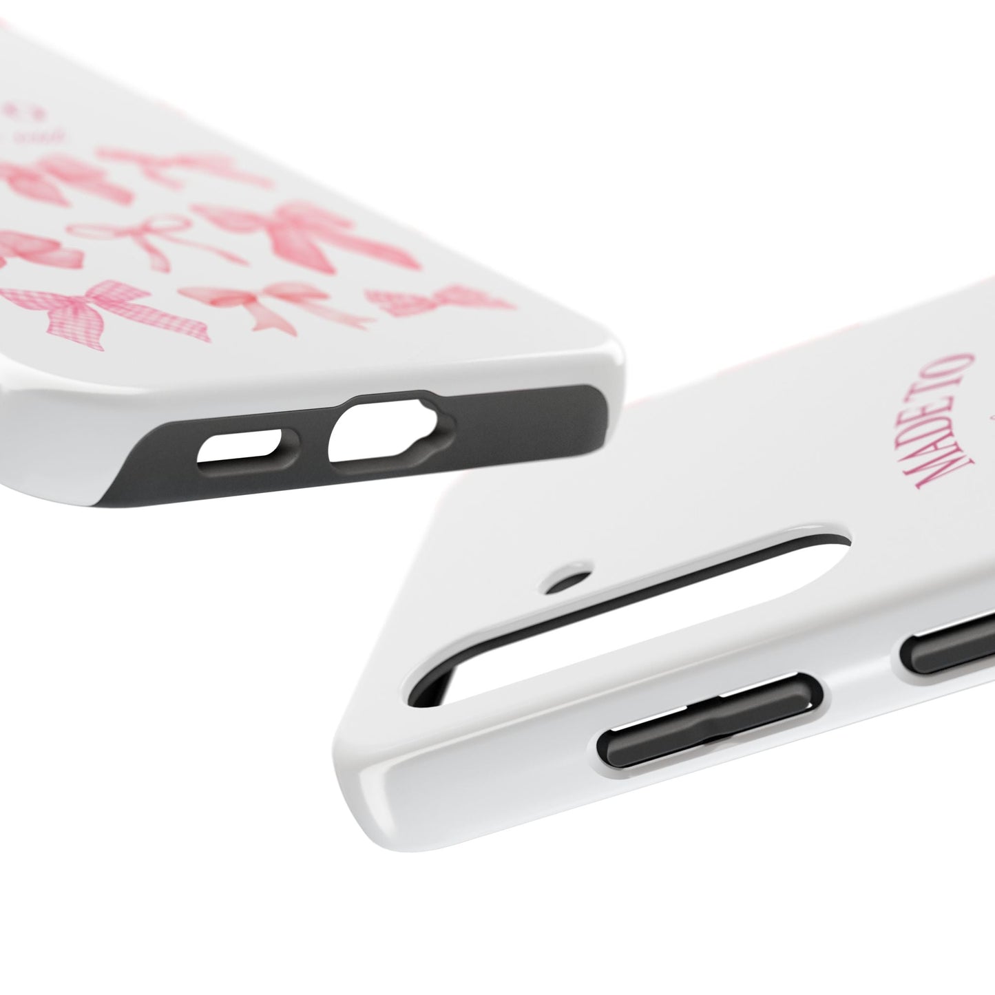 Trendy Phone Cases with Cute Bow Design Printify