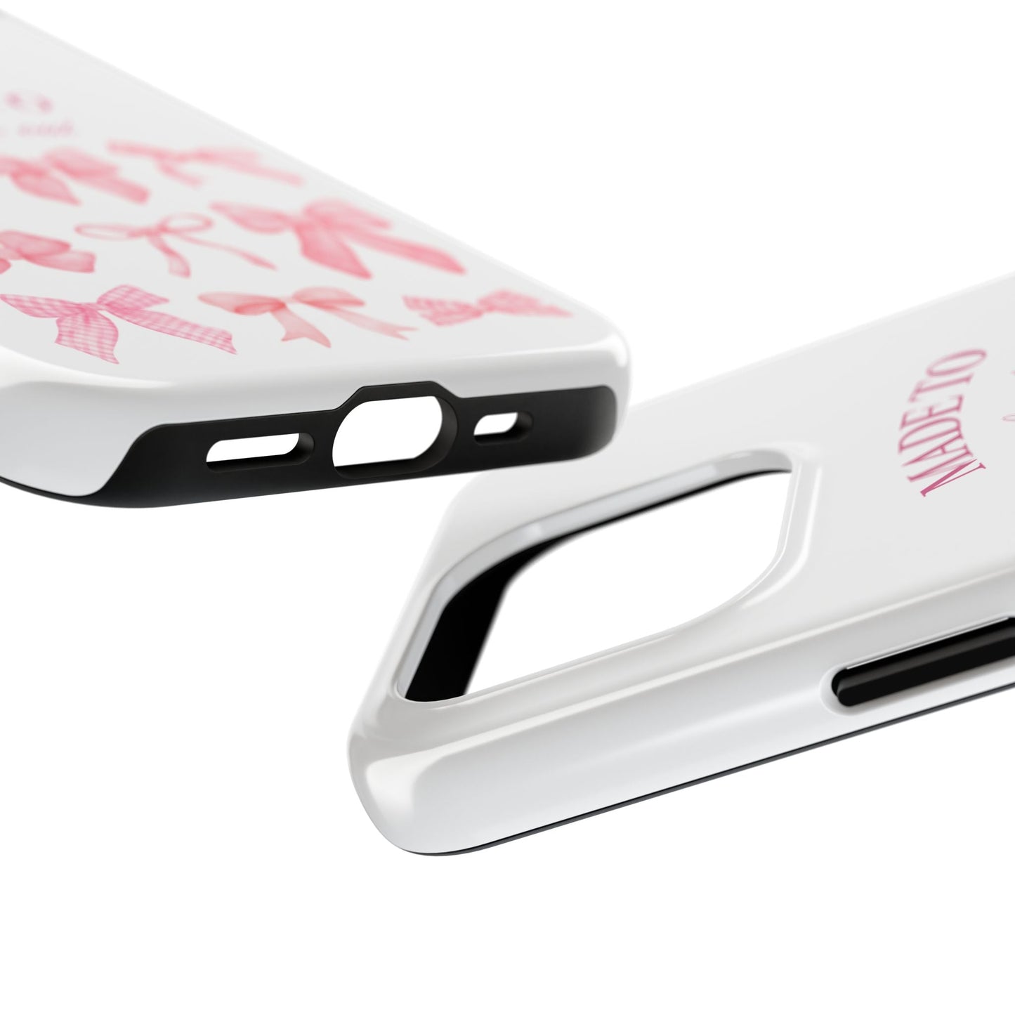 Trendy Phone Cases with Cute Bow Design Printify