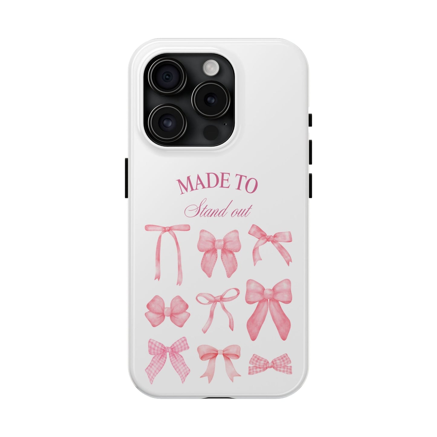 Trendy Phone Cases with Cute Bow Design Printify