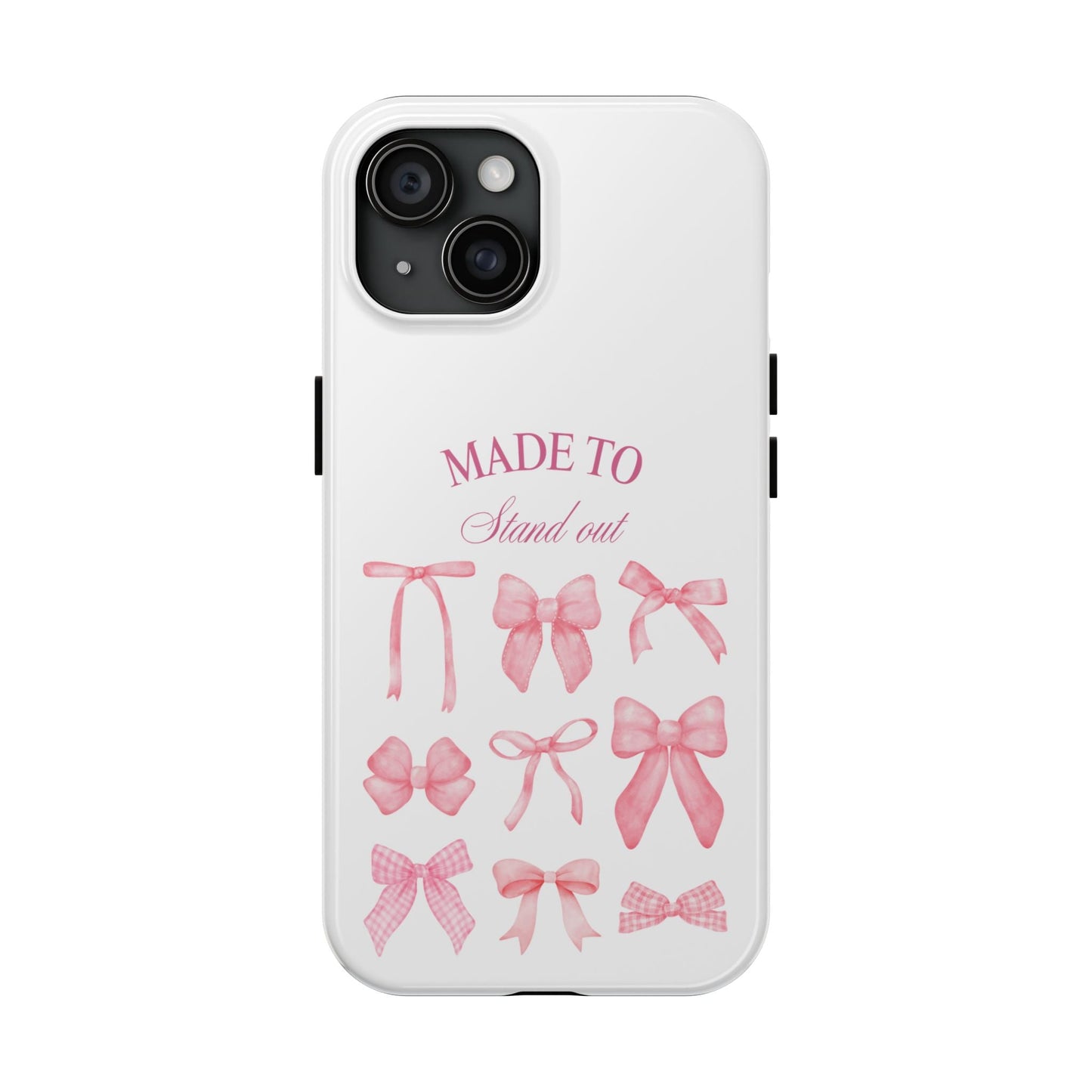 Trendy Phone Cases with Cute Bow Design Printify