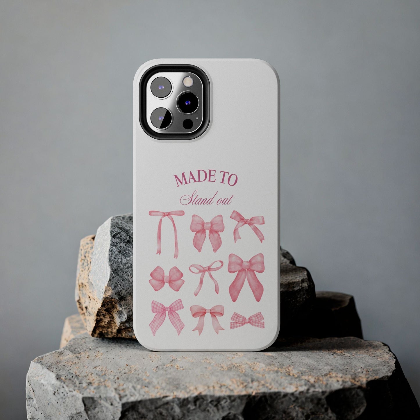 Trendy Phone Cases with Cute Bow Design Printify