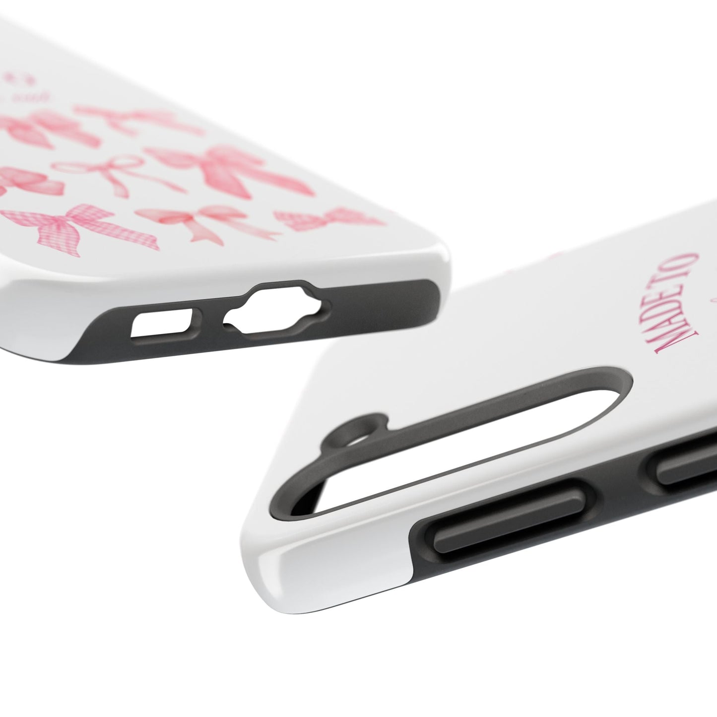 Trendy Phone Cases with Cute Bow Design Printify
