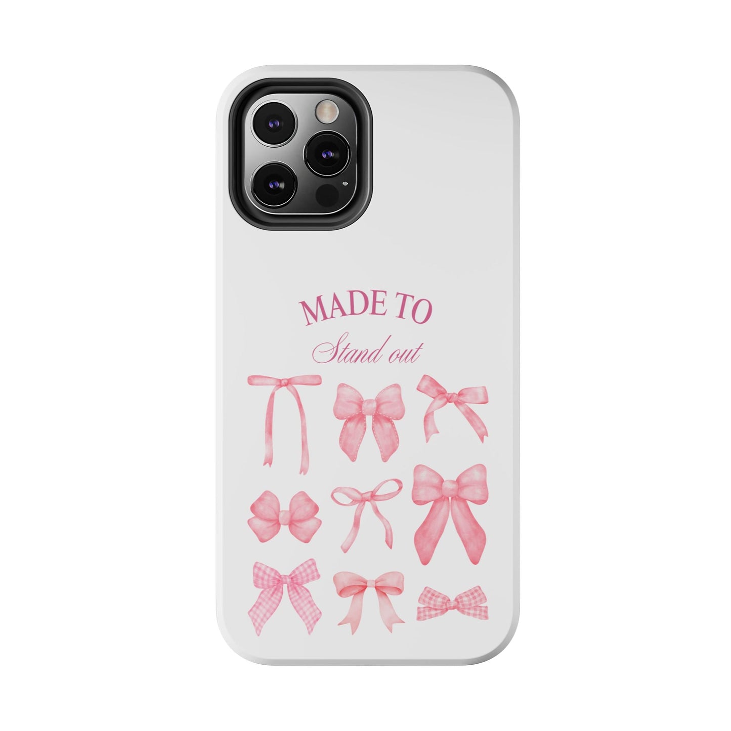 Trendy Phone Cases with Cute Bow Design Printify