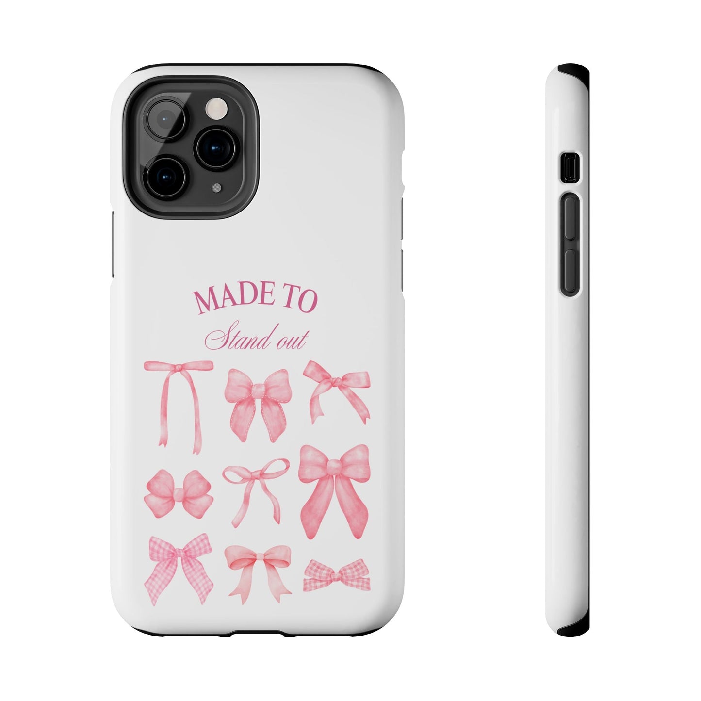 Trendy Phone Cases with Cute Bow Design Printify