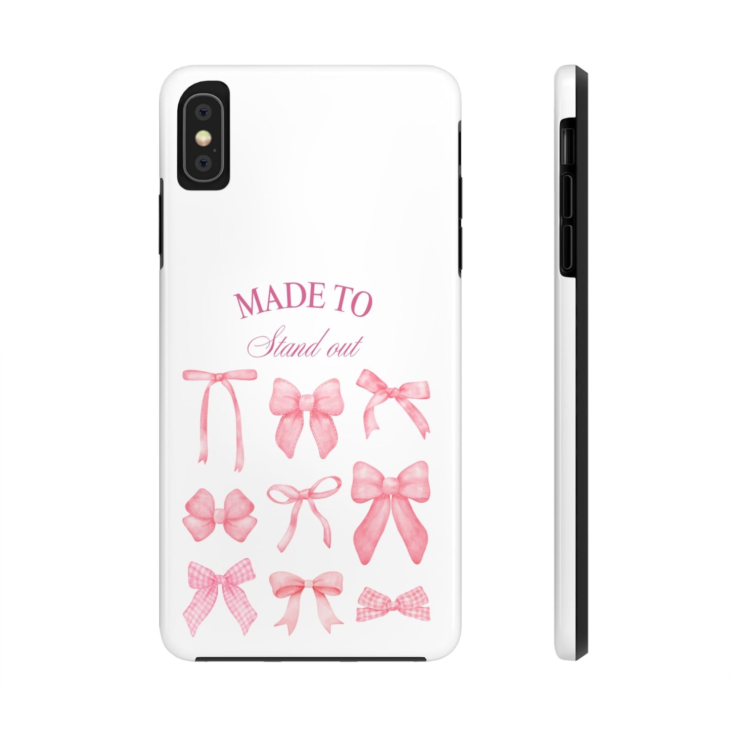 Trendy Phone Cases with Cute Bow Design Printify