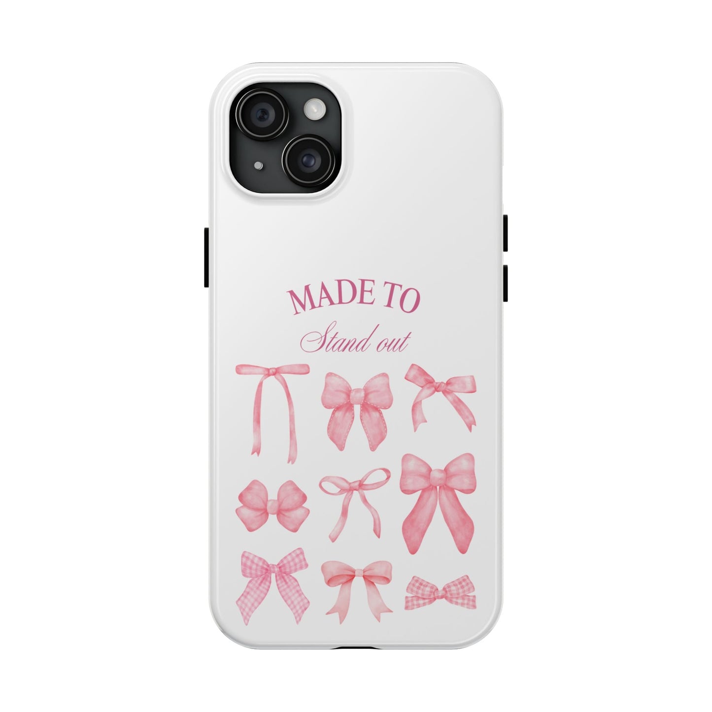 Trendy Phone Cases with Cute Bow Design Printify