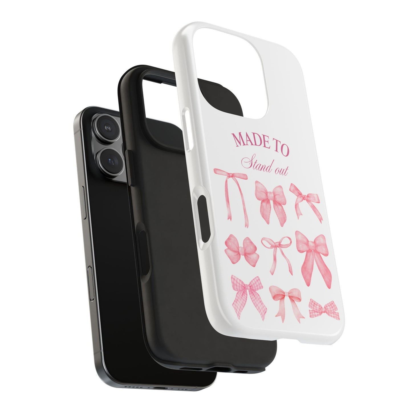 Trendy Phone Cases with Cute Bow Design Printify