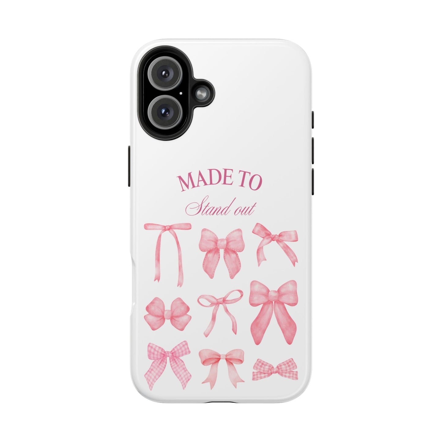 Trendy Phone Cases with Cute Bow Design Printify