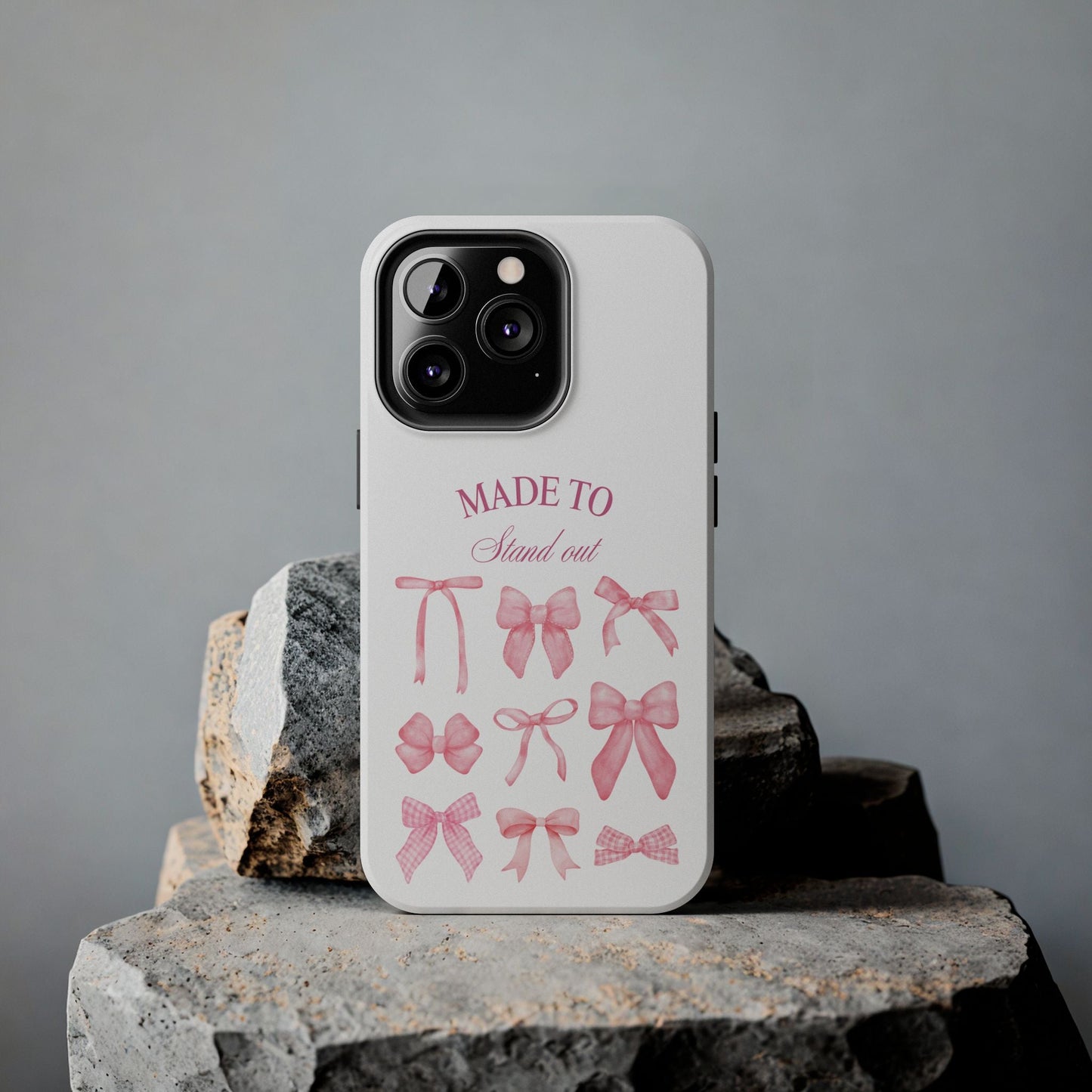 Trendy Phone Cases with Cute Bow Design Printify