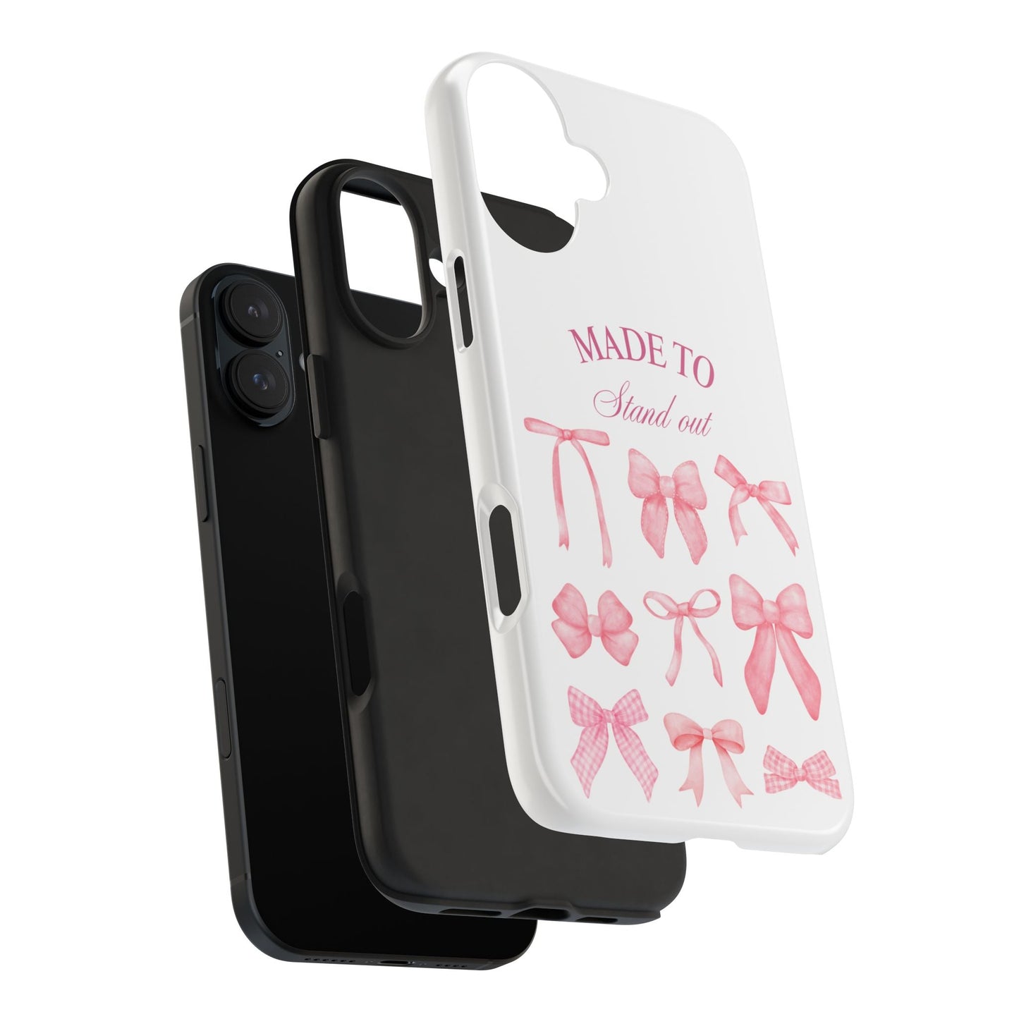 Trendy Phone Cases with Cute Bow Design Printify