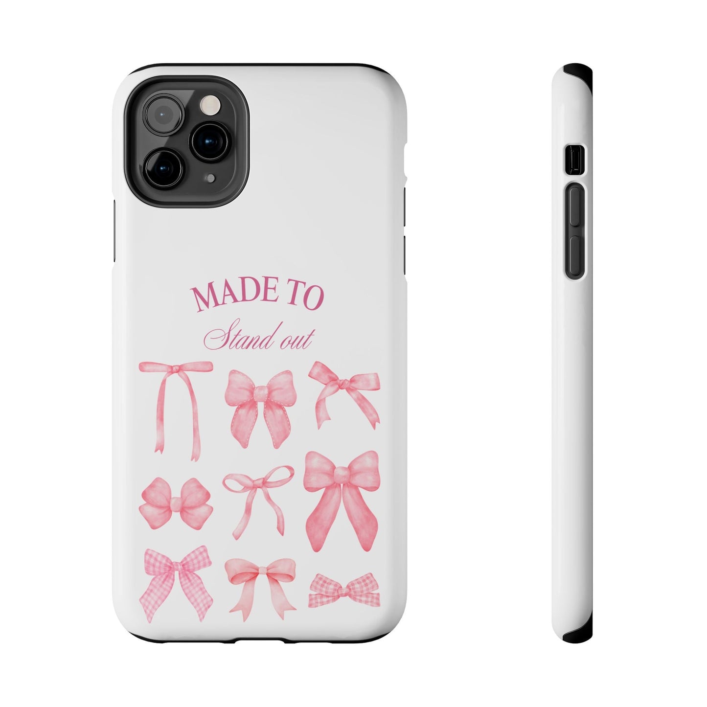 Trendy Phone Cases with Cute Bow Design Printify