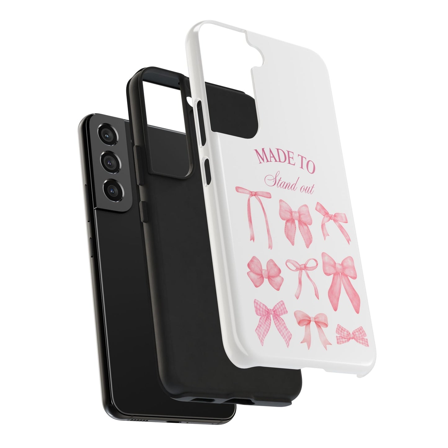 Trendy Phone Cases with Cute Bow Design Printify