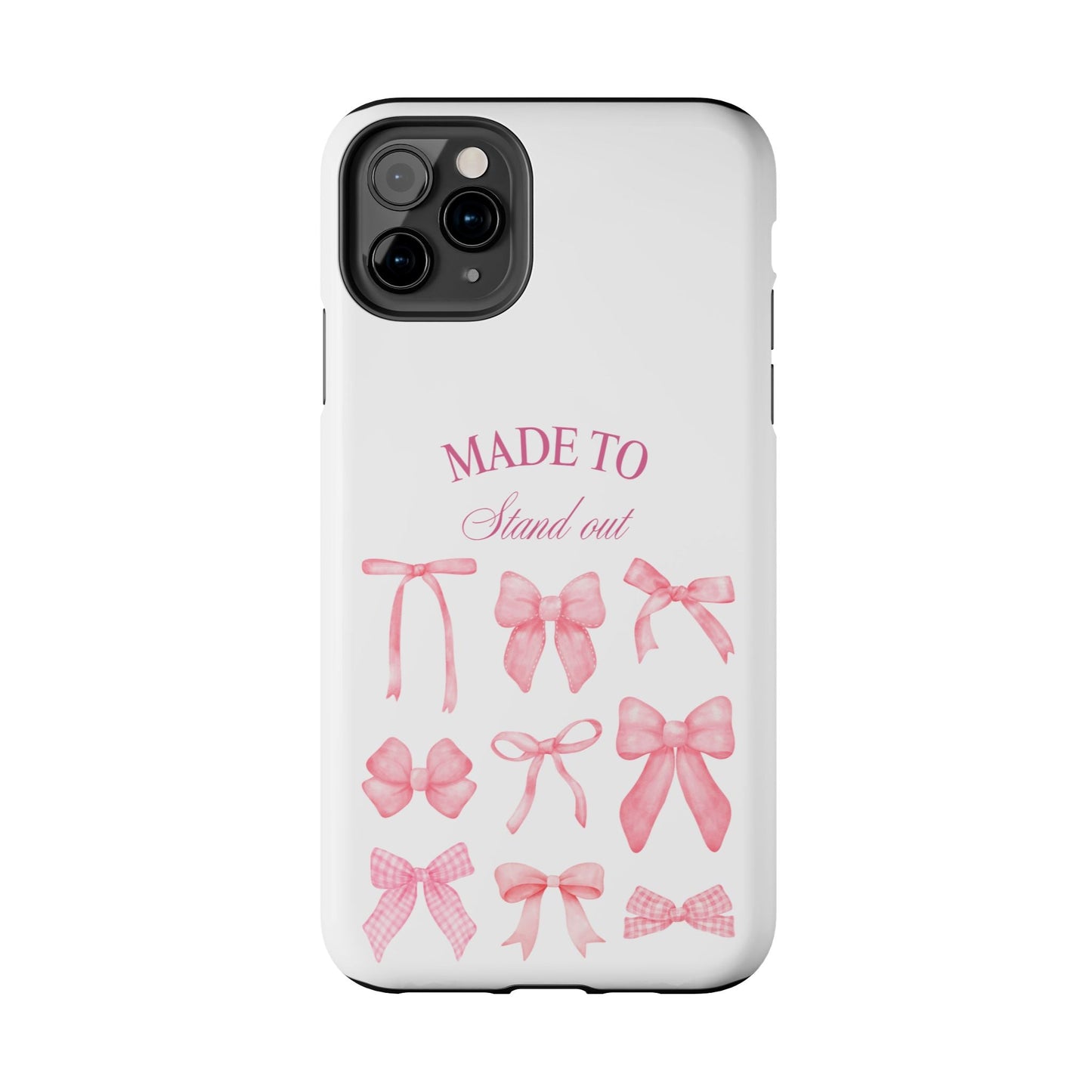 Trendy Phone Cases with Cute Bow Design Printify
