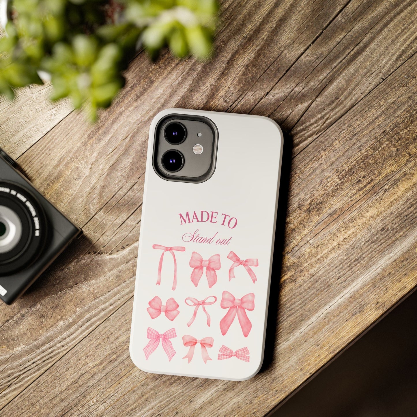 Trendy Phone Cases with Cute Bow Design Printify