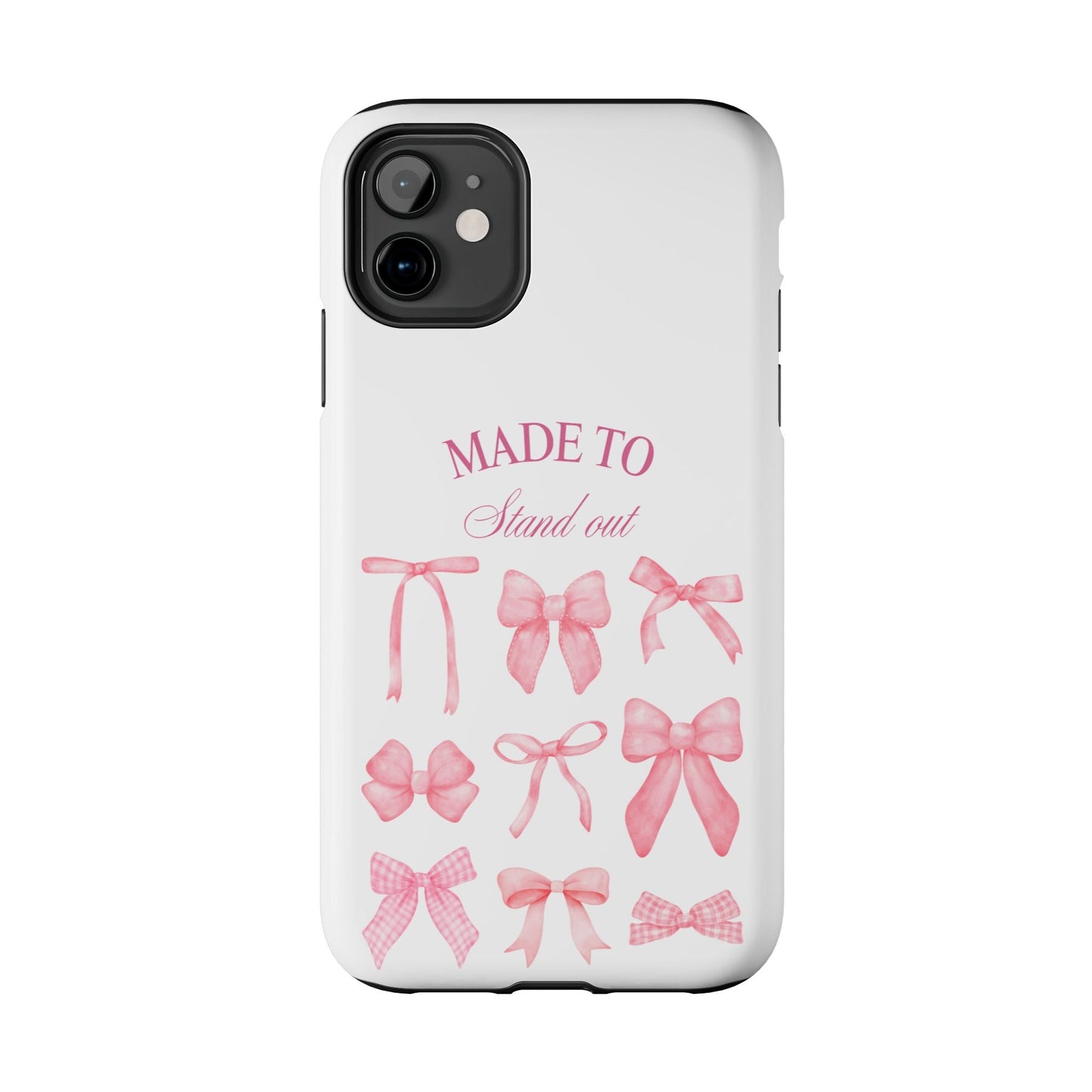 Trendy Phone Cases with Cute Bow Design Printify