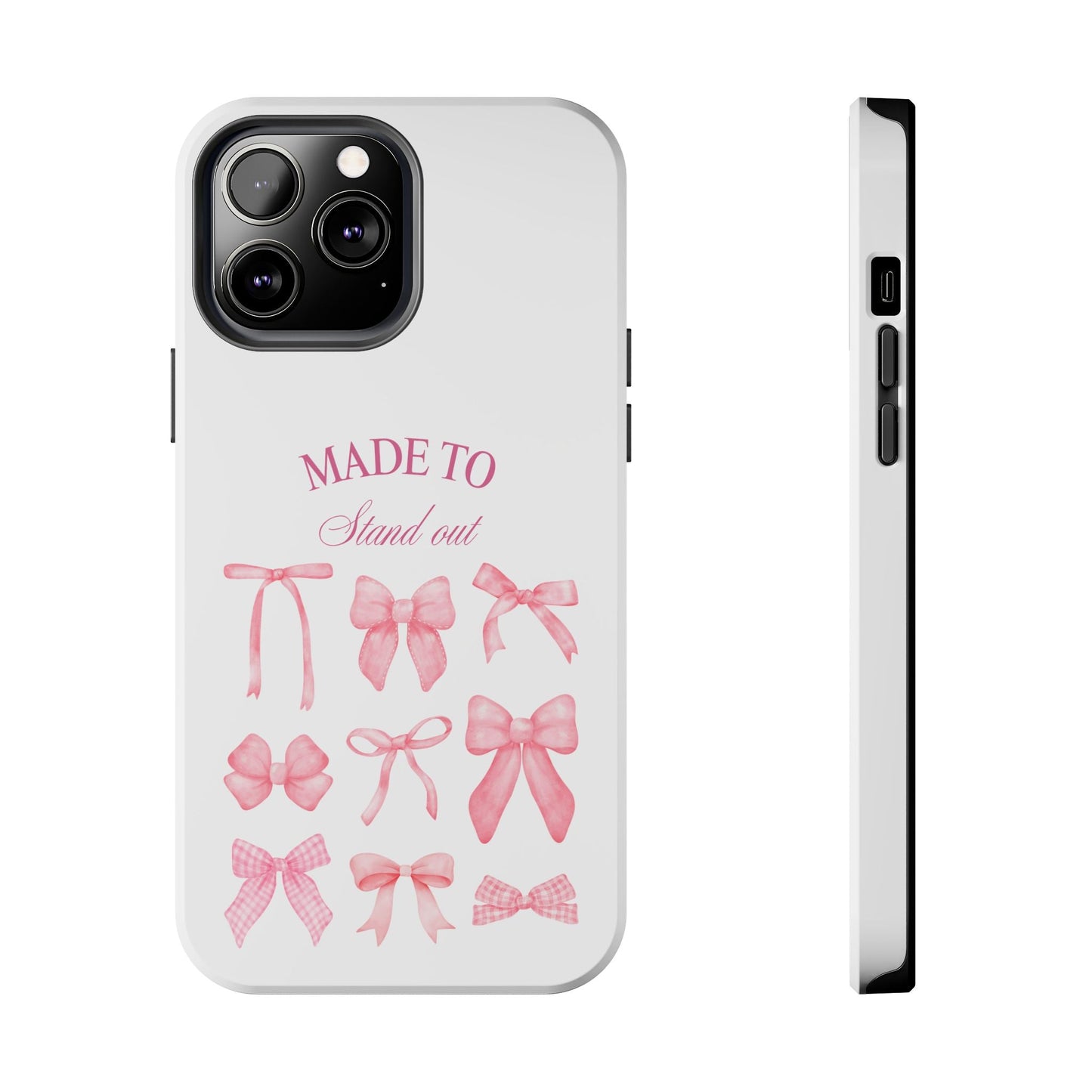 Trendy Phone Cases with Cute Bow Design Printify