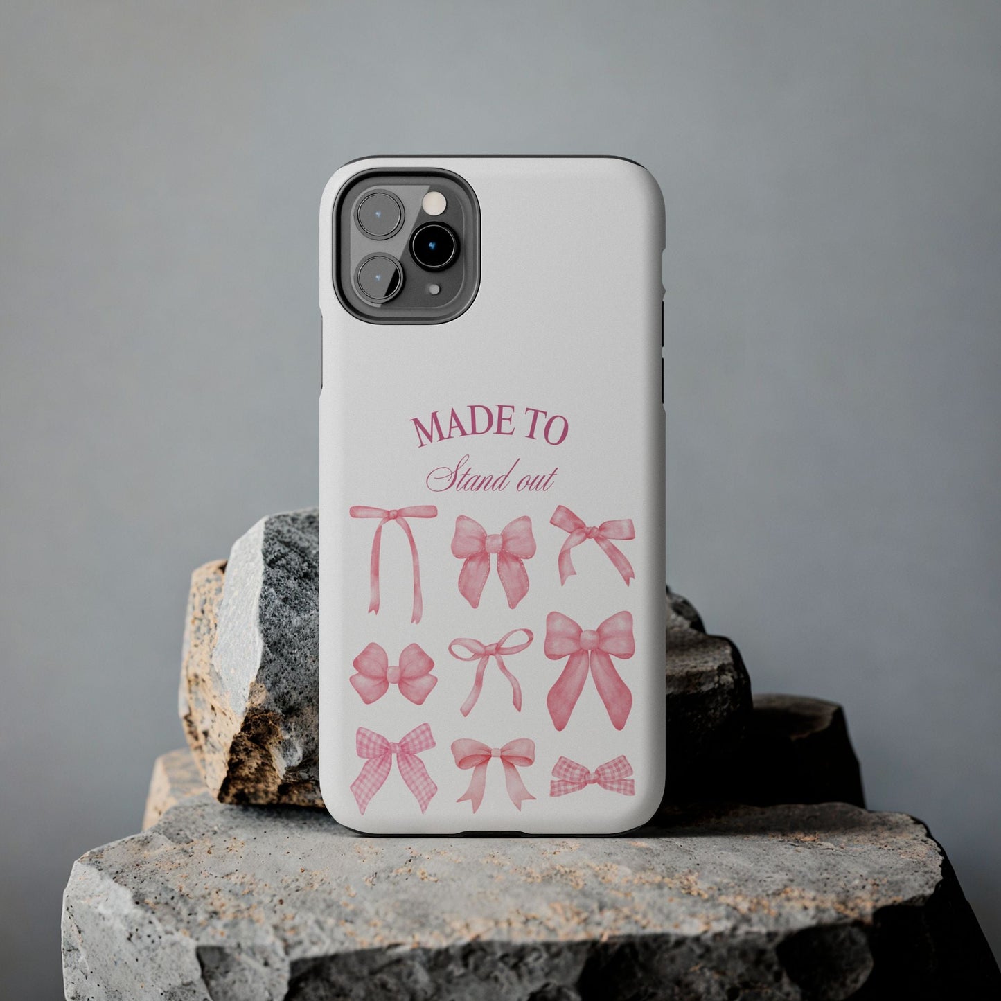 Trendy Phone Cases with Cute Bow Design Printify