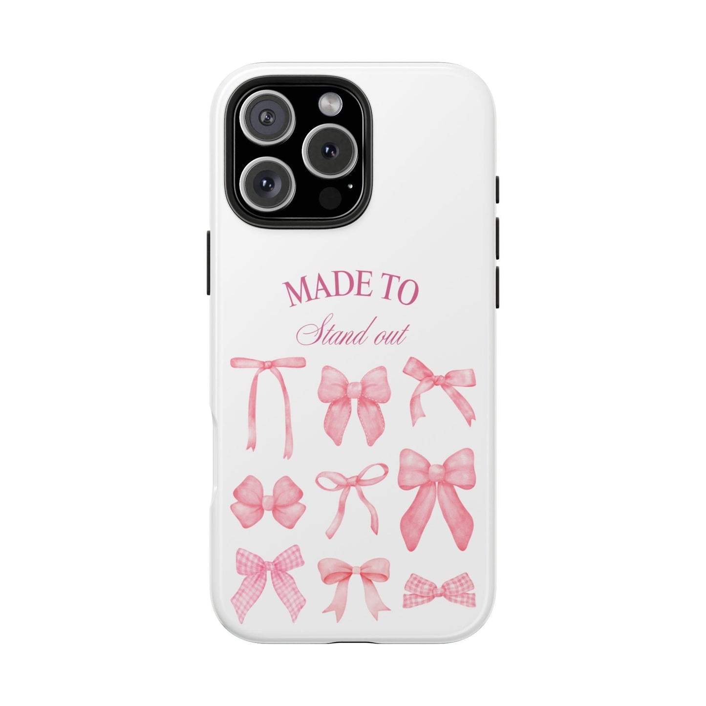 Trendy Phone Cases with Cute Bow Design Printify