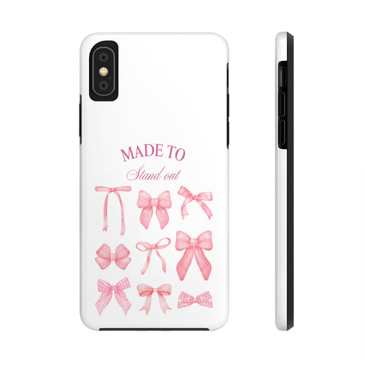 Trendy Phone Cases with Cute Bow Design Printify
