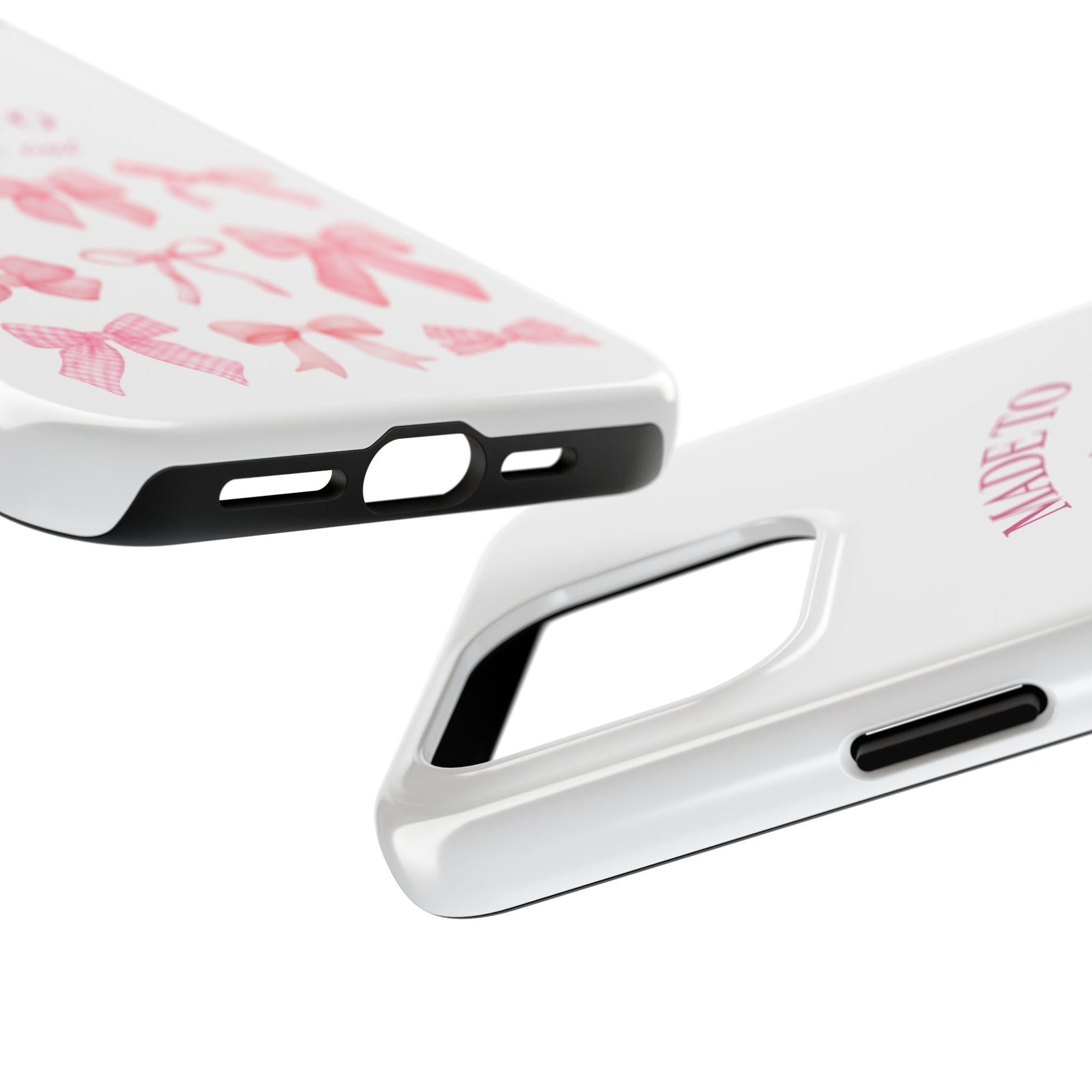 Trendy Phone Cases with Cute Bow Design Printify