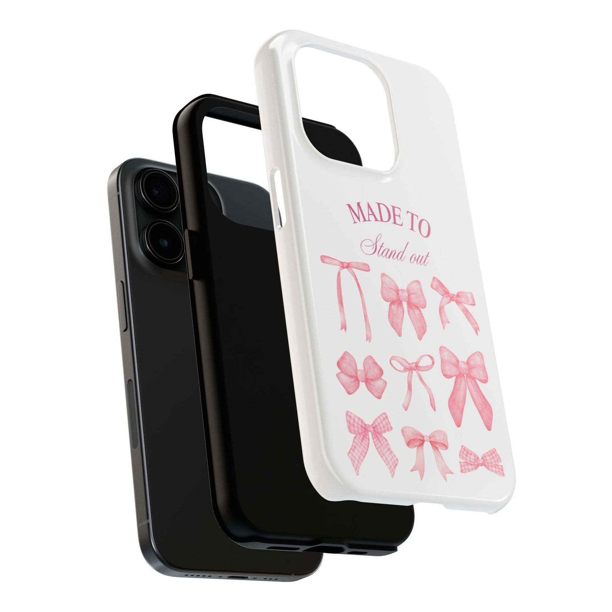 Trendy Phone Cases with Cute Bow Design Printify