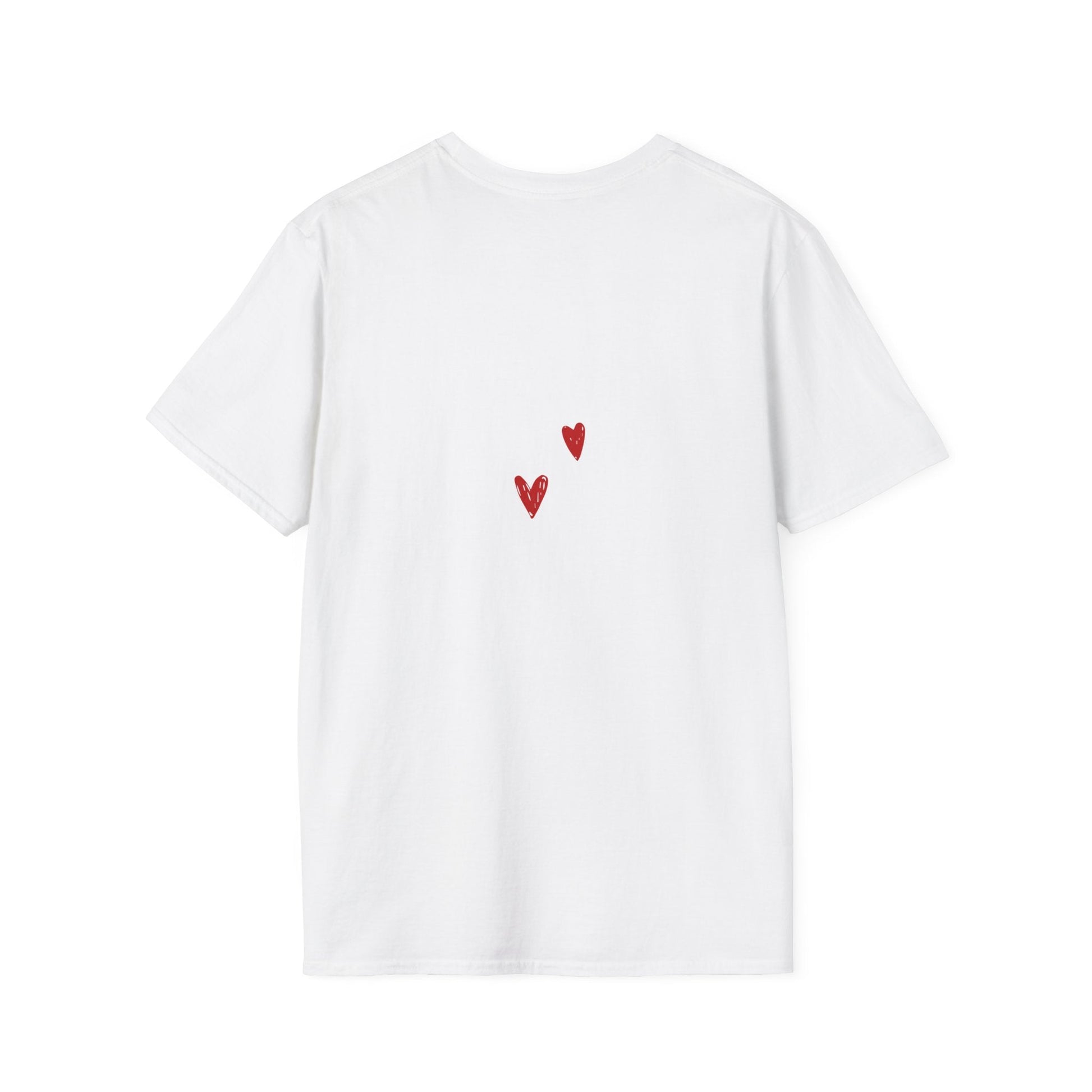 Cute Heart Tee, Casual Gift, Comfortable Everyday Wear, Heart Shirt Printify