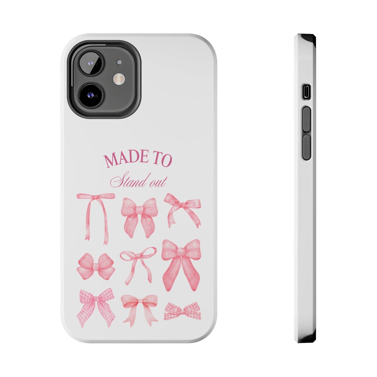 Trendy Phone Cases with Cute Bow Design Printify