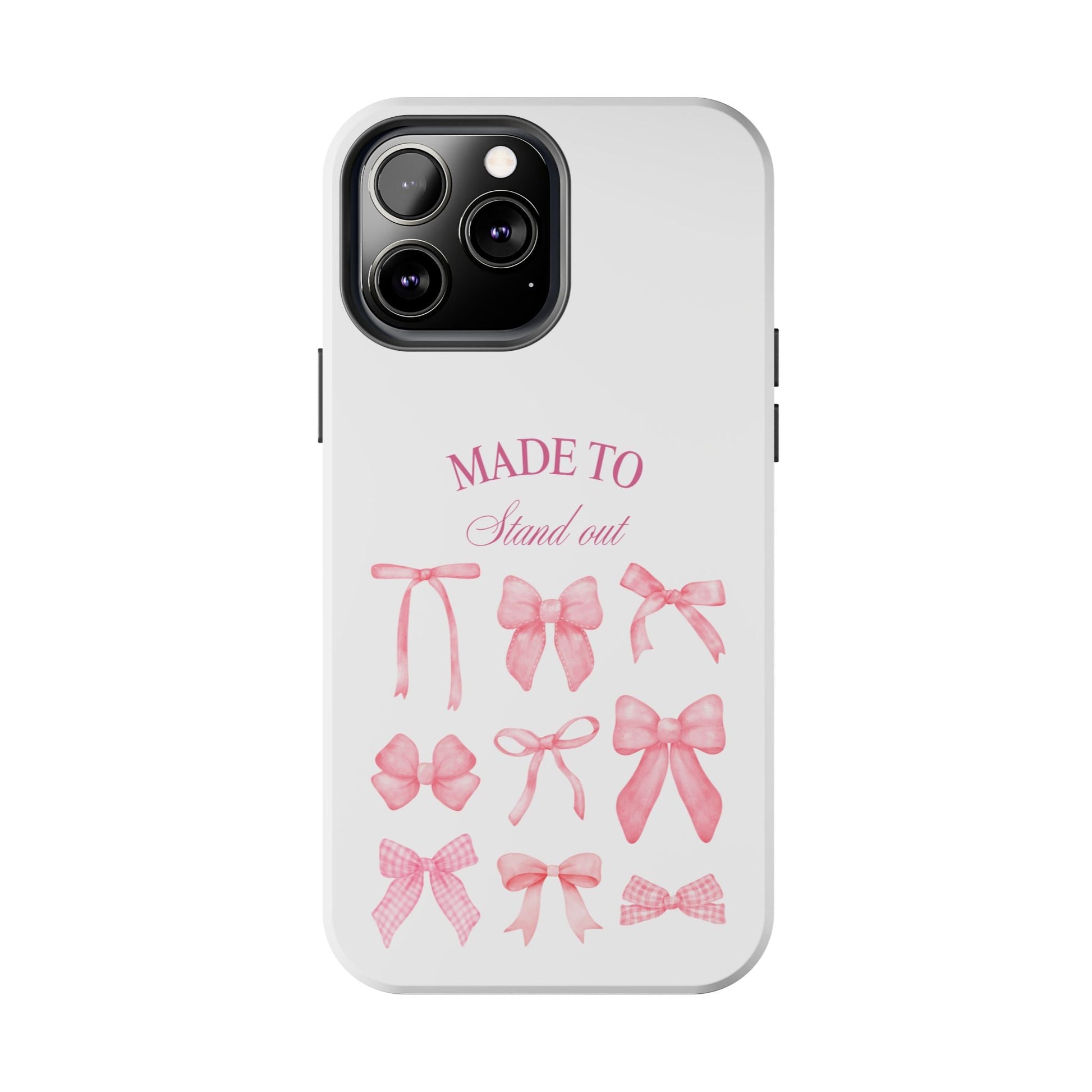 Trendy Phone Cases with Cute Bow Design Printify