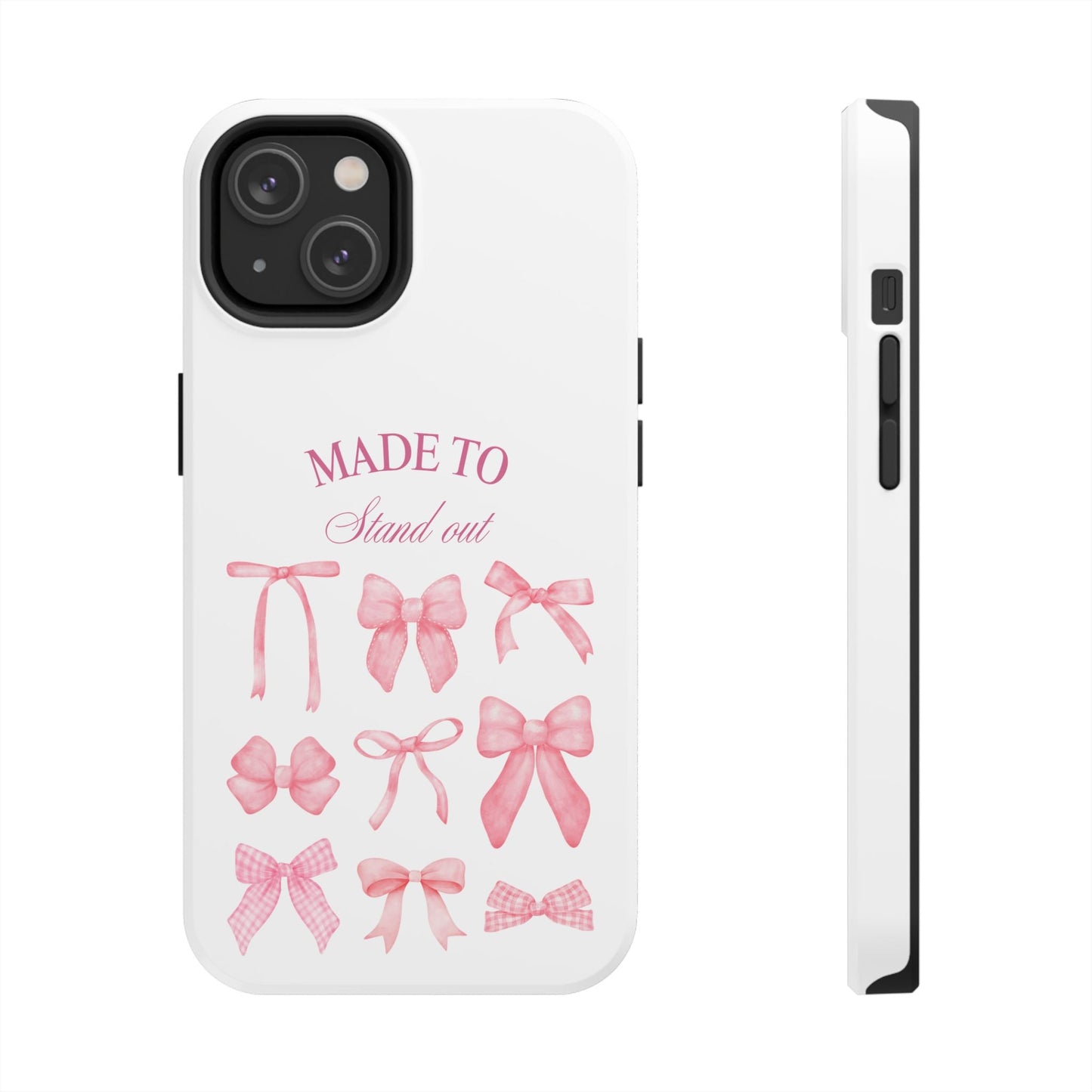 Trendy Phone Cases with Cute Bow Design Printify