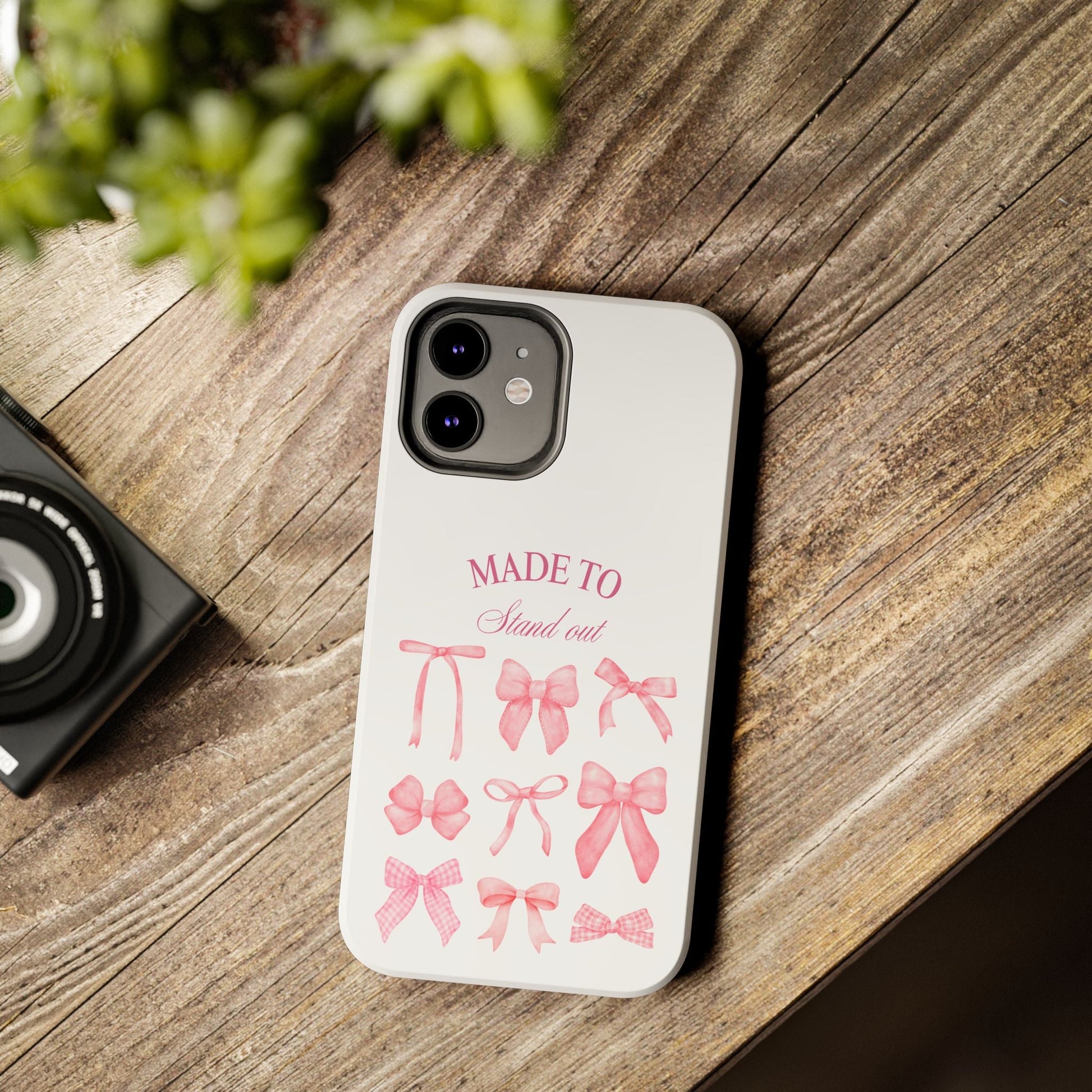 Trendy Phone Cases with Cute Bow Design Printify